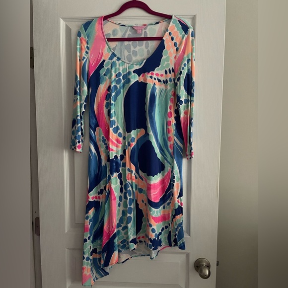 Lilly Pulitzer Ariana Asymmetrical Dress Size Medium - Picture 1 of 2
